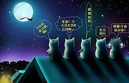浪漫中秋節(jié)PPT幻燈片