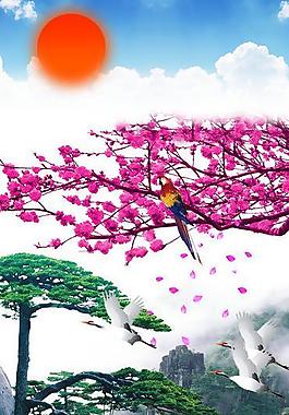 山水風(fēng)景畫圖片