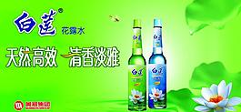 白蓮花露水圖片