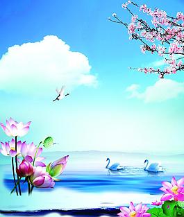 風(fēng)景畫圖片