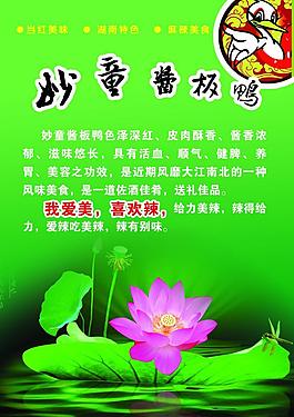 醬板鴨海報圖片