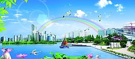 海港城市圖片