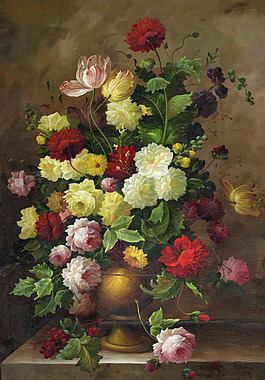 花盛開
