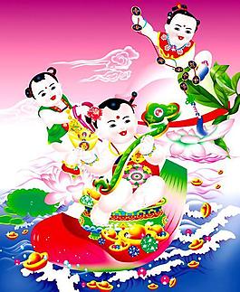 金童桃圖片