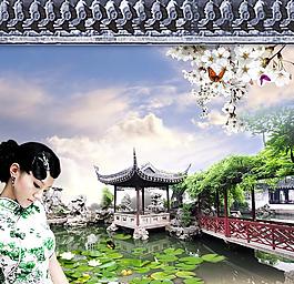 私家园林图片