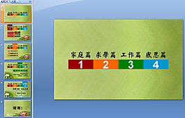 個人簡歷ppt模板下載