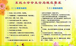 學(xué)生行為規(guī)范要求圖片