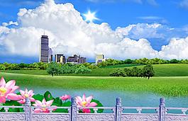 城市风光图片