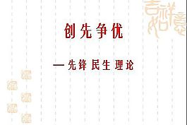 創新爭優ppt模板