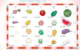 水果蔬菜模板圖片