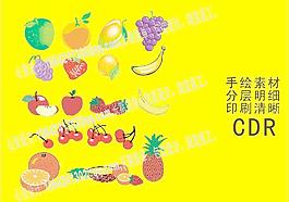水果 矢量圖圖片