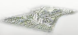 某城市中心區城市設計方案效果圖圖片