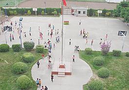 老城小學(xué)校園鳥瞰圖片