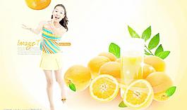水果美人圖片