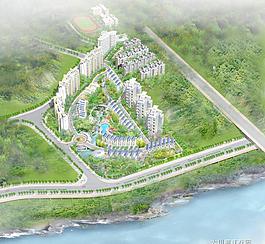 天湖小區全景圖片