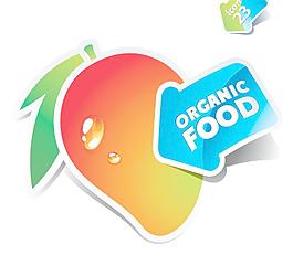 有機食品標簽圖片