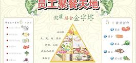 食堂員工聚餐天地廣告圖片