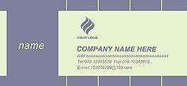 簡約時尚名片設(shè)計PSD素材【1
