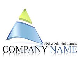 水晶立體LOGO形狀PSD素材