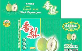 香梨 香梨包装 库尔勒贡品图片