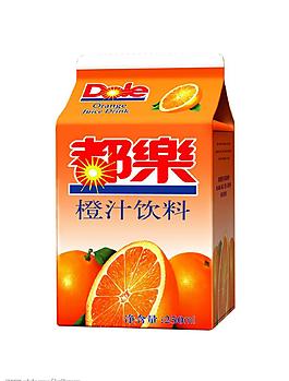 都樂橙汁飲料圖片