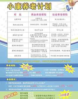 保險(xiǎn)宣傳單圖片