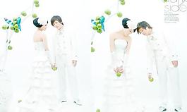 愛(ài)情青蘋果系列PSD婚紗攝影