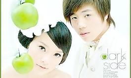 愛(ài)情青蘋果系列PSD婚紗攝影