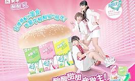 SHE代言蒙牛酸酸乳廣告PSD分