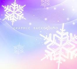 梦幻网纹雪花背景PSD素材