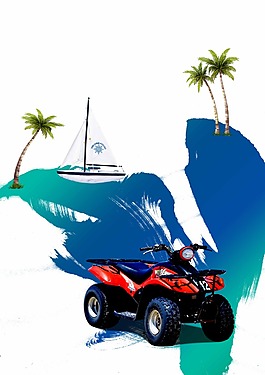 海灘素材
