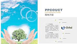 企业产品服务流程画册PSD分