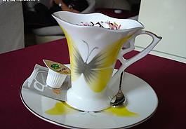 咖啡店奶茶圖片