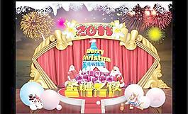 2011圣誕之夜PSD圖片素材
