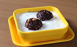 白雪黑糯米 甜品圖片