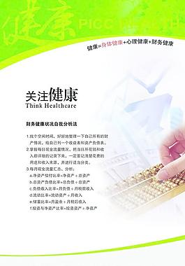 中國人民健康保險海報圖片