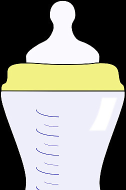 嬰兒奶瓶夾藝術(shù)