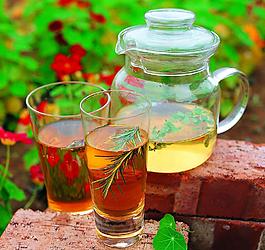 花草茶飲圖片
