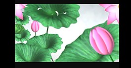 中國畫背景視頻素材