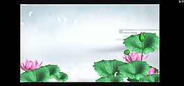 水墨畫風(fēng)景視頻素材