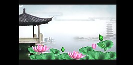 中國風(fēng)背景視頻素材