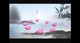 水墨視頻素材