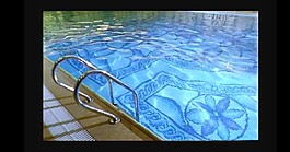 室內(nèi)游泳池視頻素材
