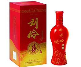 劉伶醉喜酒圖片