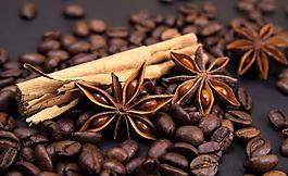 咖啡 咖啡豆 茴香圖片