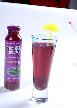藍(lán)莓汁圖片