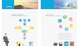 印刷廣告公司形象宣傳畫(huà)冊(cè)PS