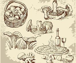 手绘食物图片