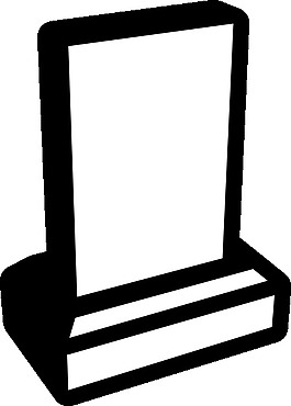 紀(jì)念墓標(biāo)志剪貼畫