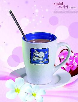 濃情奶茶 psd圖片